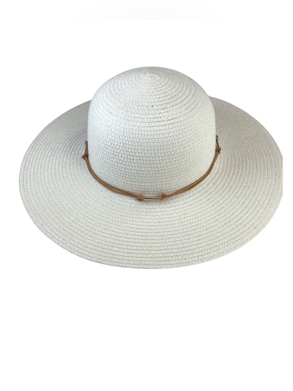 Magid Hats Wide Brimmed Sun Hat in White. - Picture 2 of 6